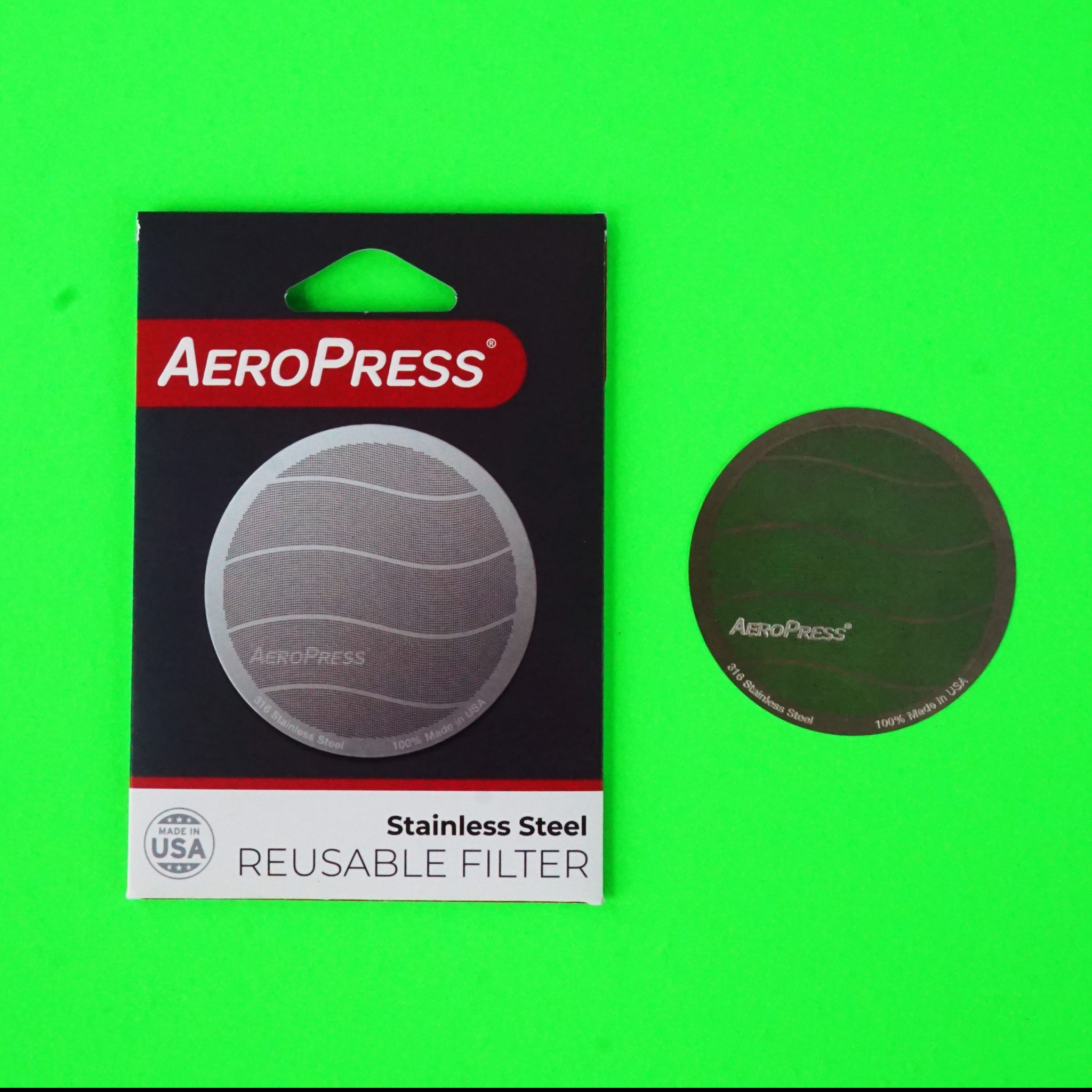 Aeropress Stainless Steel Reusable Filter