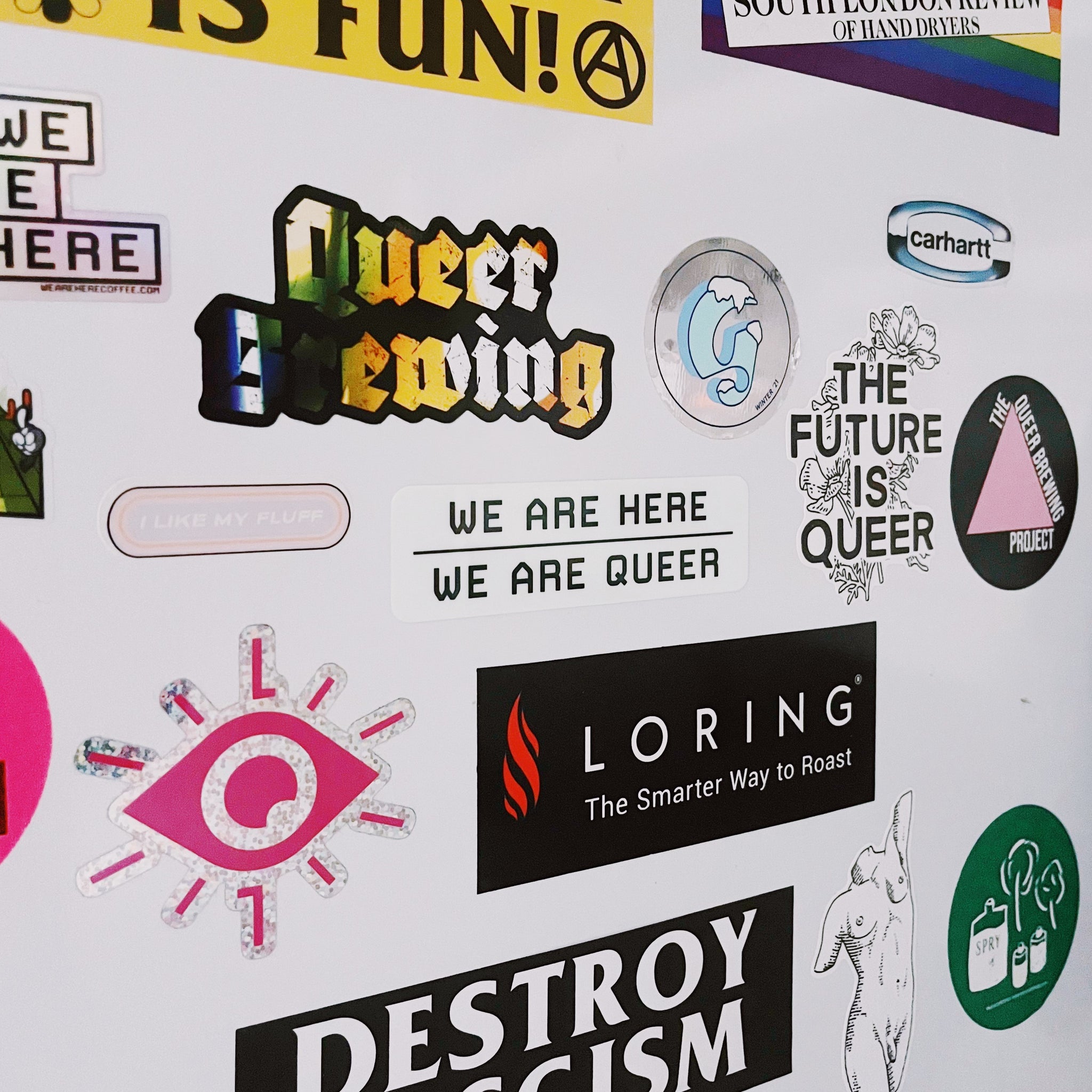 We Are Queer - Glow In The Dark Sticker