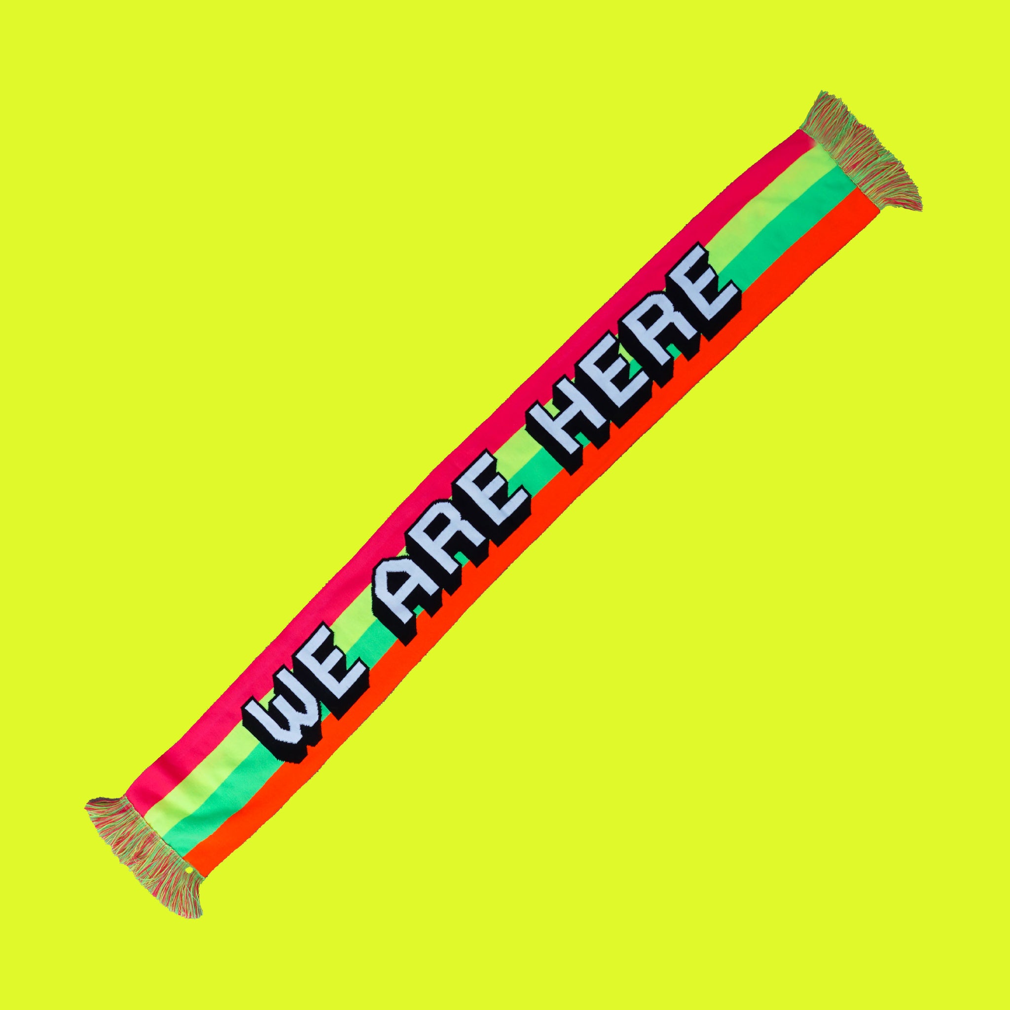 We Are Queer - Neon Scarf